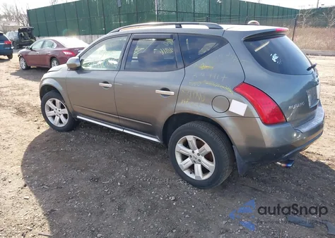 2006 Nissan Murano Sl z USA, uszkodzony, nr VIN JN8AZ08W46W522112
